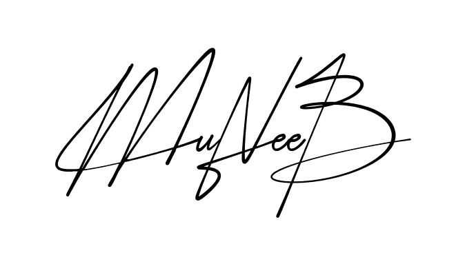 Beautiful Muneeb signature style