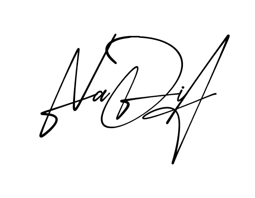Beautiful Nadia signature style
