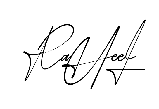 Beautiful Raheel signature style