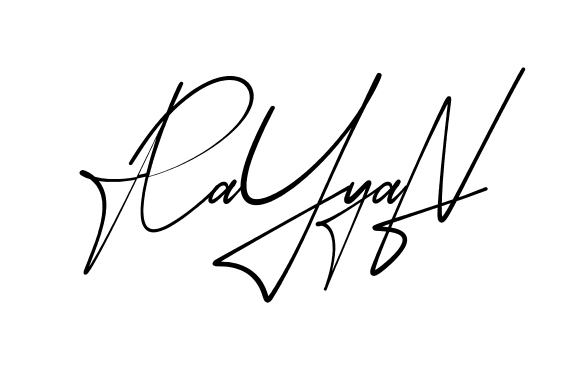 Beautiful Rayyan signature style