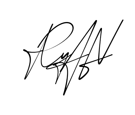 Beautiful Ryan signature style