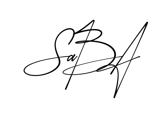 Beautiful Saba signature style