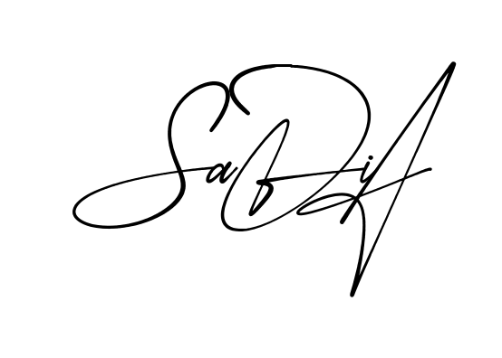 Beautiful Sadia signature style