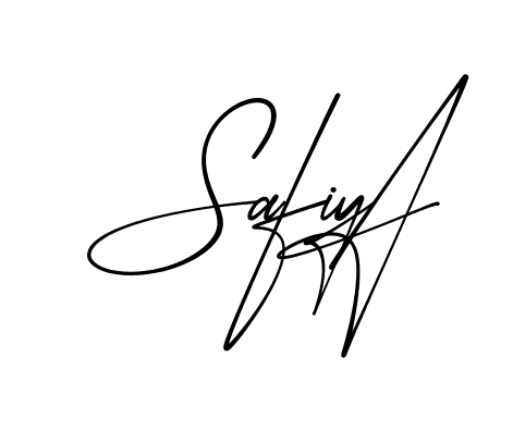 Beautiful Safiya signature style