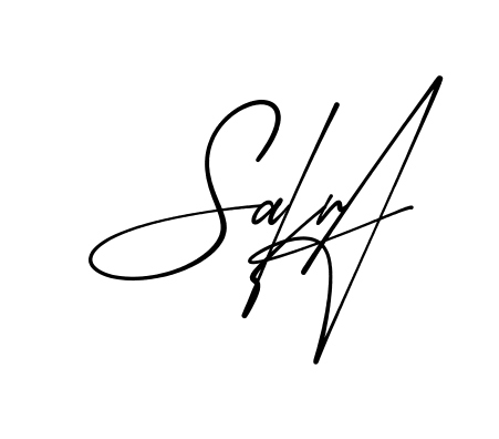Beautiful Saira signature style