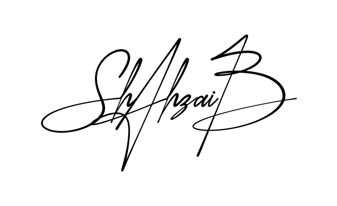 Beautiful Shahzaib signature style
