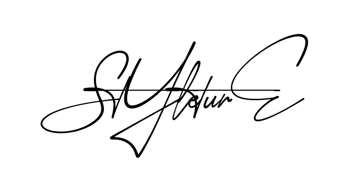 Style Signature modern signature style in English