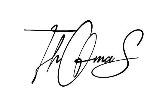 Beautiful Thomas signature style