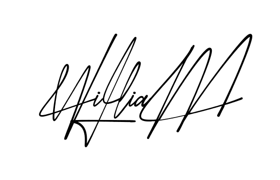 Beautiful William signature style