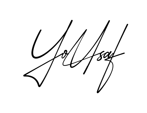 Beautiful Yousaf signature style