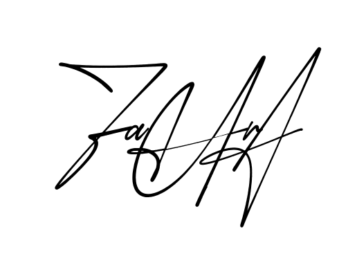 Beautiful Zahra signature style