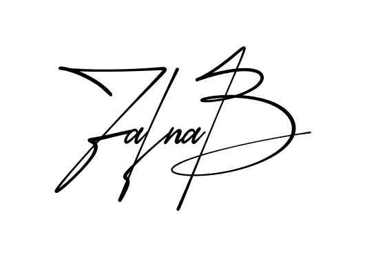 Beautiful Zainab signature style