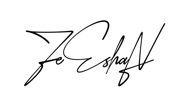 Beautiful Zeeshan signature style