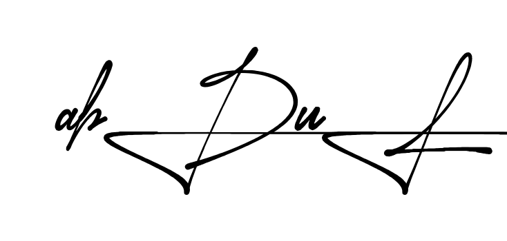 Unique Abdul signature design