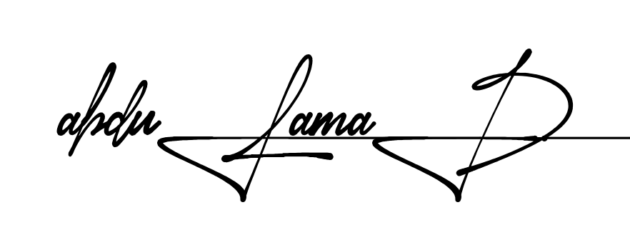Unique Abdul Samad signature design