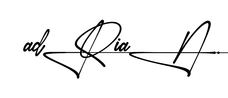 Unique Adrian signature design