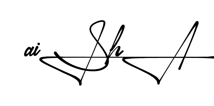 Unique Aisha signature design
