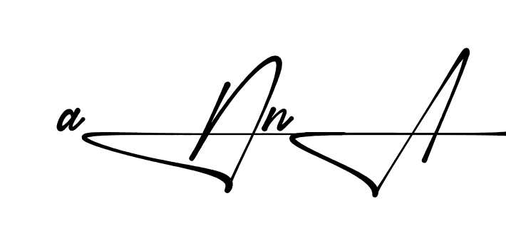 Unique Anna signature design