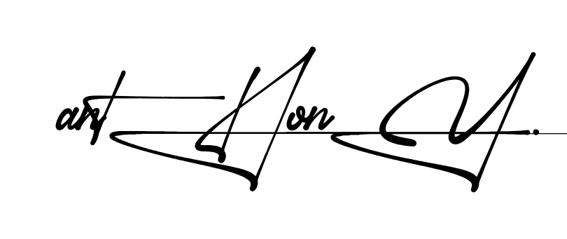 Unique Anthony signature design