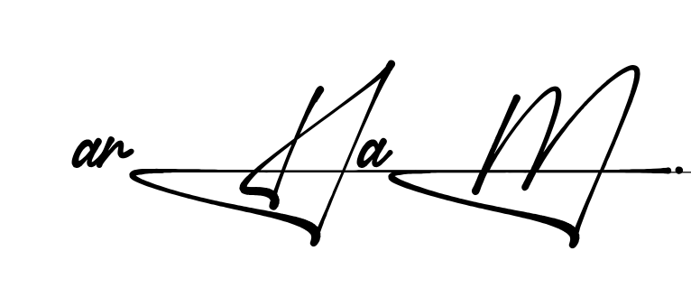 Unique Arham signature design