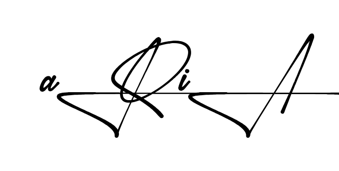 Unique Aria signature design