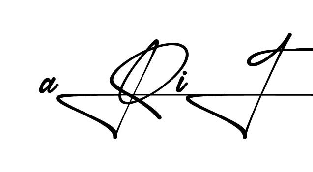 Unique Arif signature design