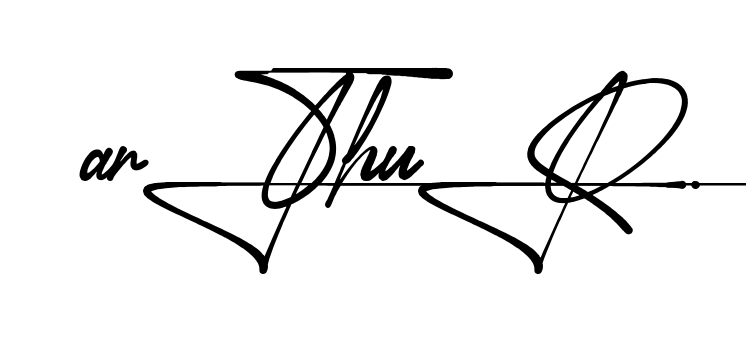 Unique Arthur signature design