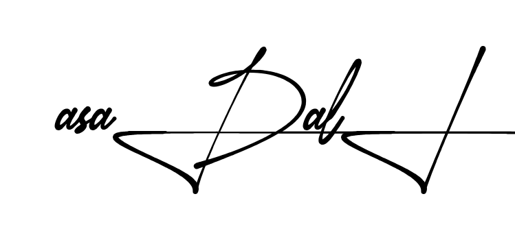 Asad Ali handwritten-looking signature idea