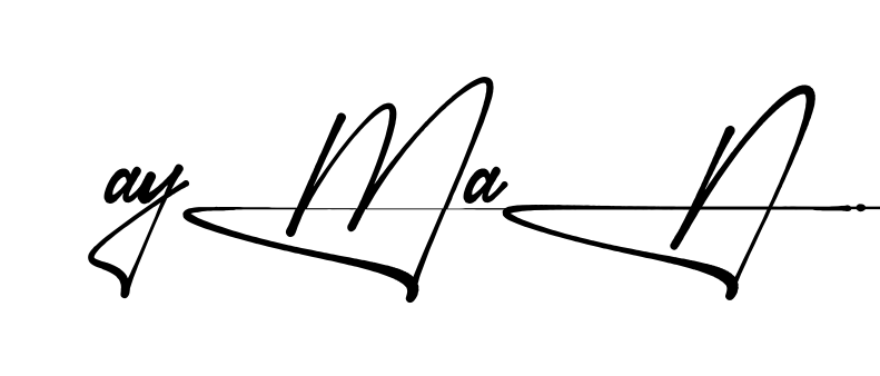 Unique Ayman signature design