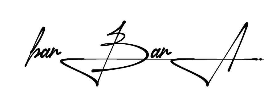 Unique Barbara signature design