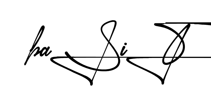 Unique Basit signature design