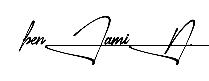 Unique Benjamin signature design