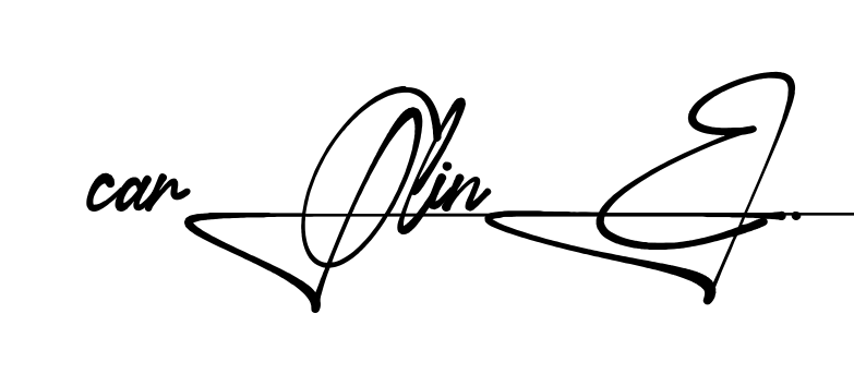 Unique Caroline signature design