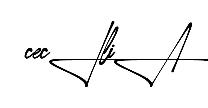 Unique Cecilia signature design