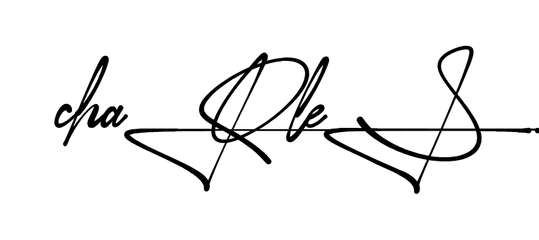 Unique Charles signature design