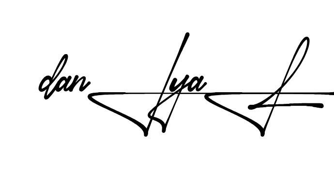 Unique Daniyal signature design