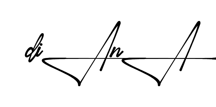 Unique Diana signature design