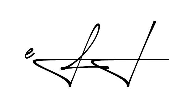 Unique Eli signature design