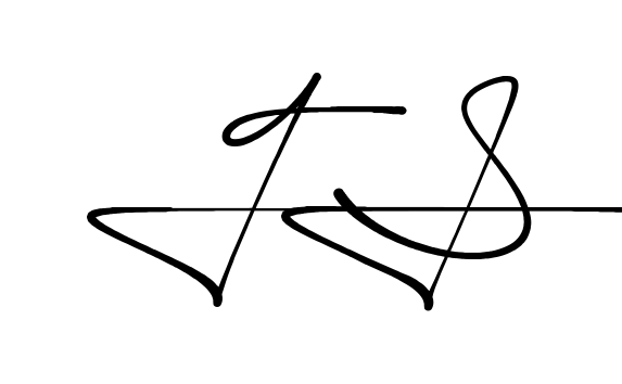 F S handwritten-looking signature idea