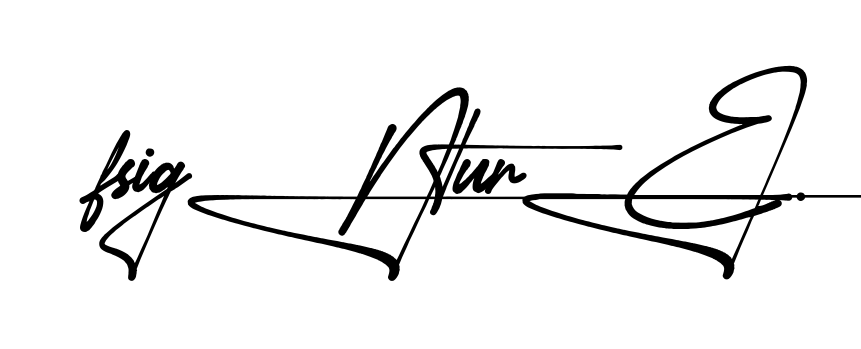 F Signature handwritten-looking signature idea