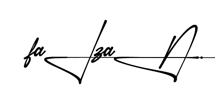 Unique Faizan signature design