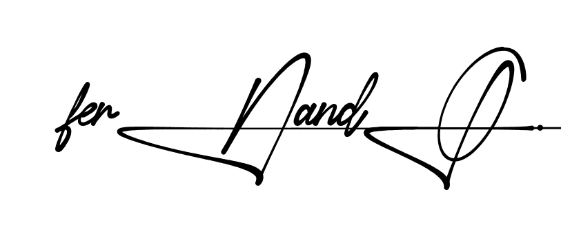 Unique Fernando signature design