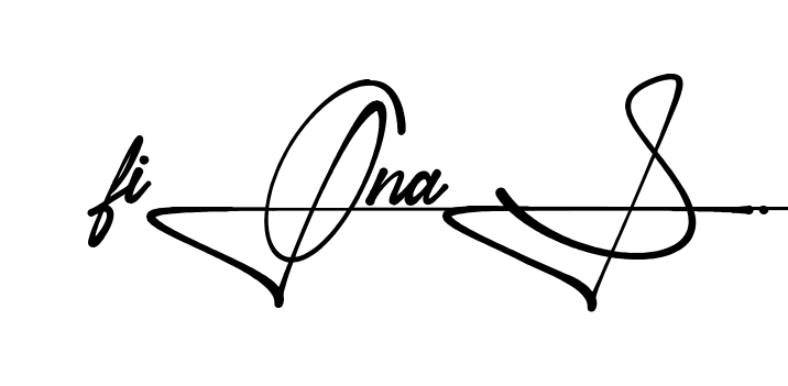 Fiona S handwritten-looking signature idea