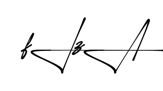 Unique Fiza signature design