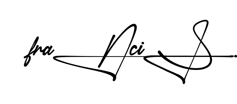 Unique Francis signature design