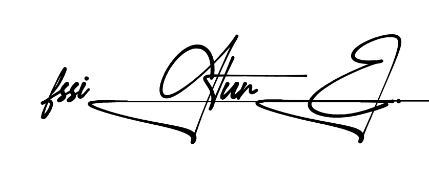 Fs Signature handwritten-looking signature idea