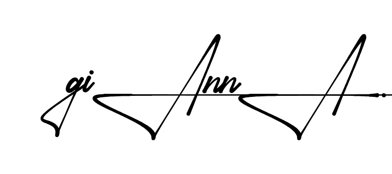 Unique Gianna signature design