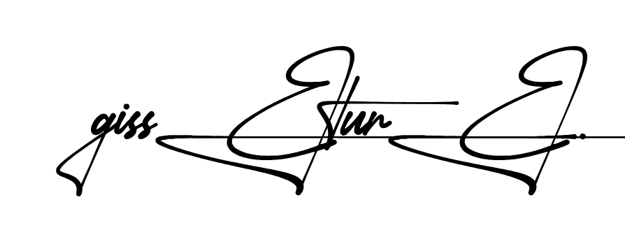 Gissel Signature handwritten-looking signature idea