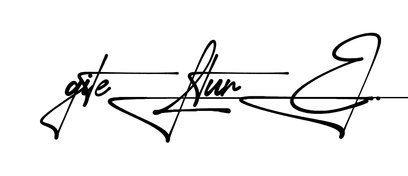 Gitel Signature handwritten-looking signature idea