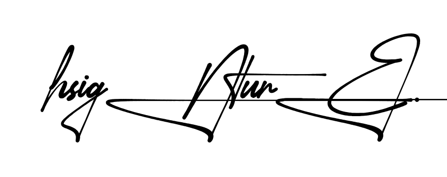 H Signature handwritten-looking signature idea